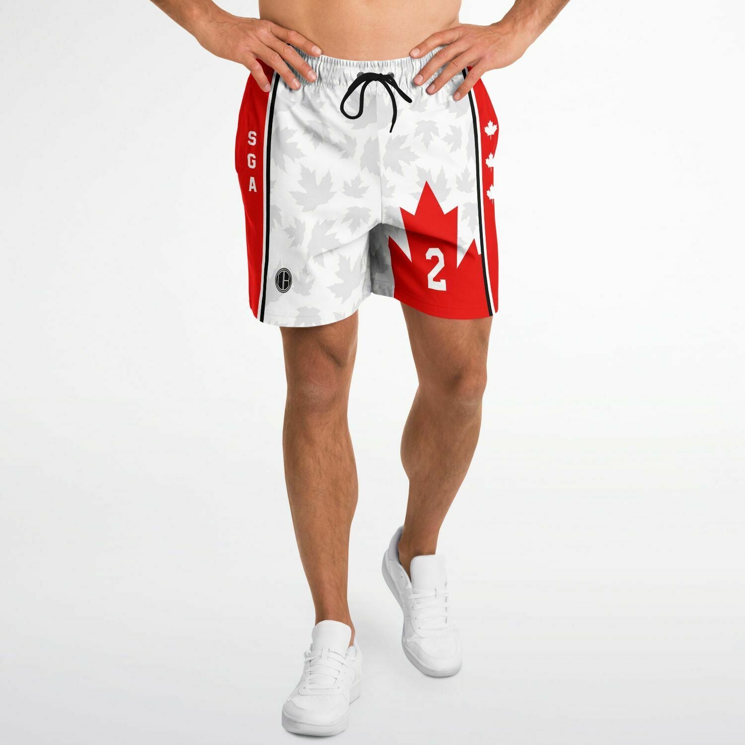 DearBBall Fashion Shorts - SGA 2 Canada Maple White Edition
