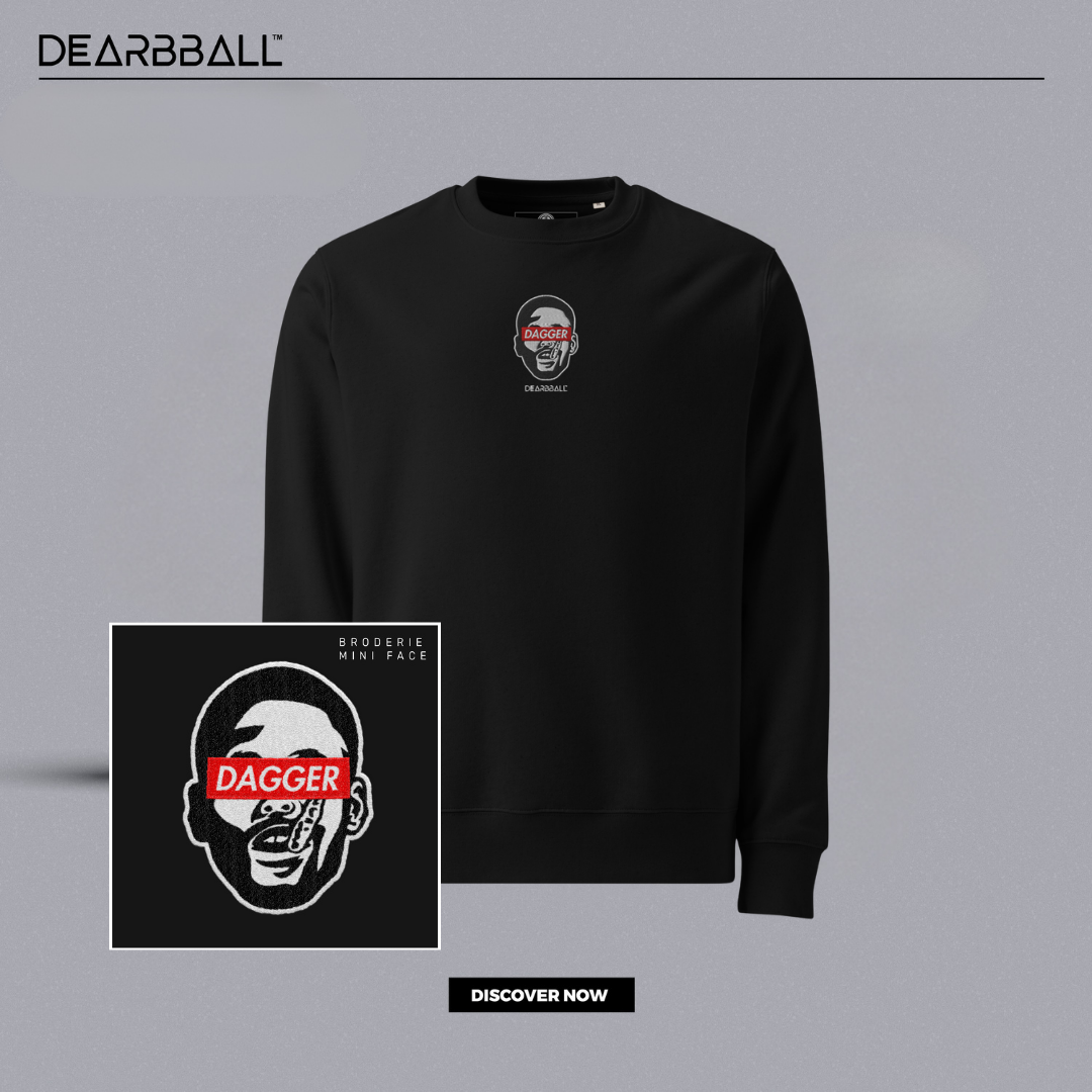 Sudadera Premium DearBBall - Edición BRODERIE Protector Bucal Dagger