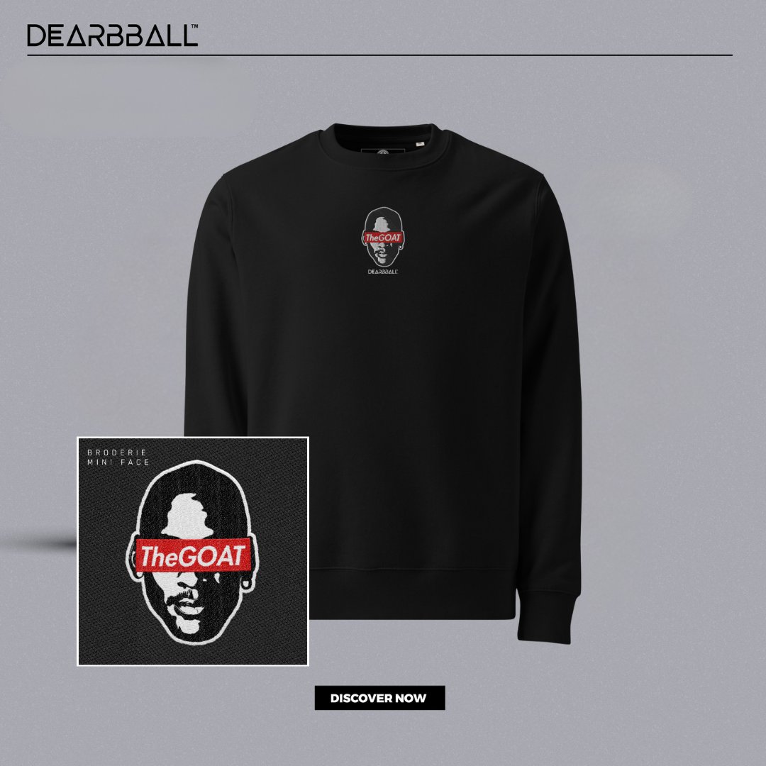 DearBBall Sweat Premium - TheGOAT BRODERIE Edition