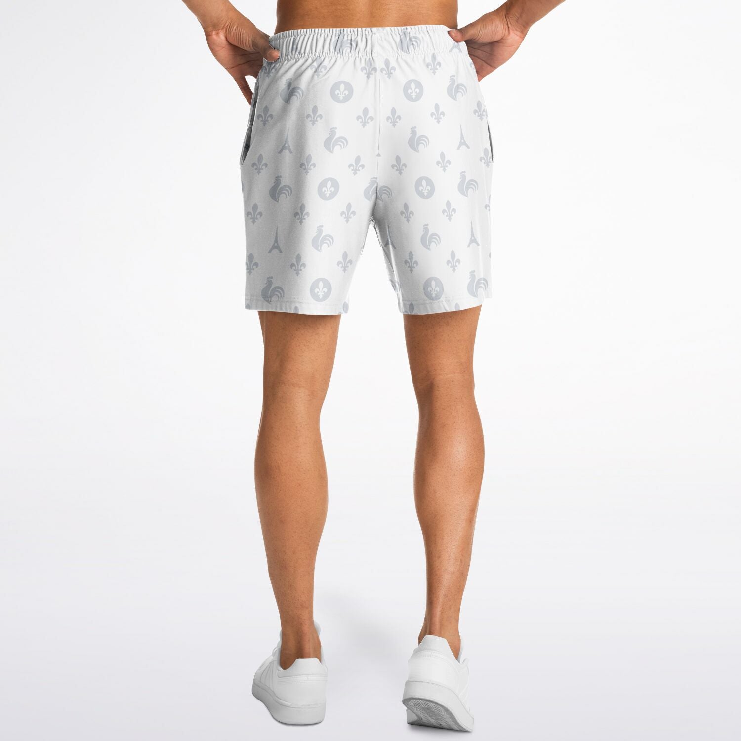 DearBBall Fashion Shorts - SWAGGY France Royauté White Edition