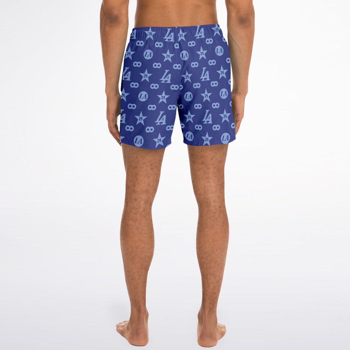 INFINITY Blue Swim Trunks