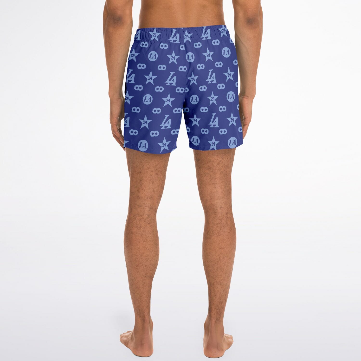 INFINITY Blue Swim Trunks