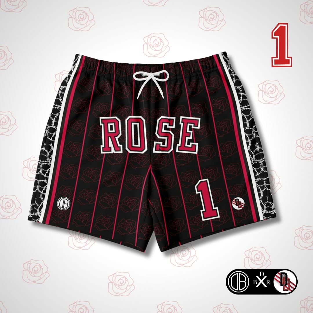 DearBBall Pantaloncini alla Moda - Edizione ROSE Chicago