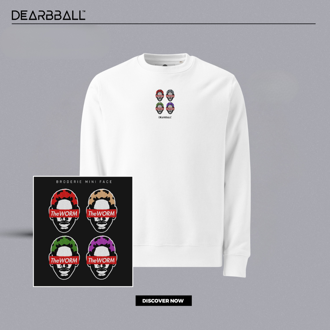 DearBBall Sweat Premium - TheWorm 4 HairStyles BRODERIE Edition