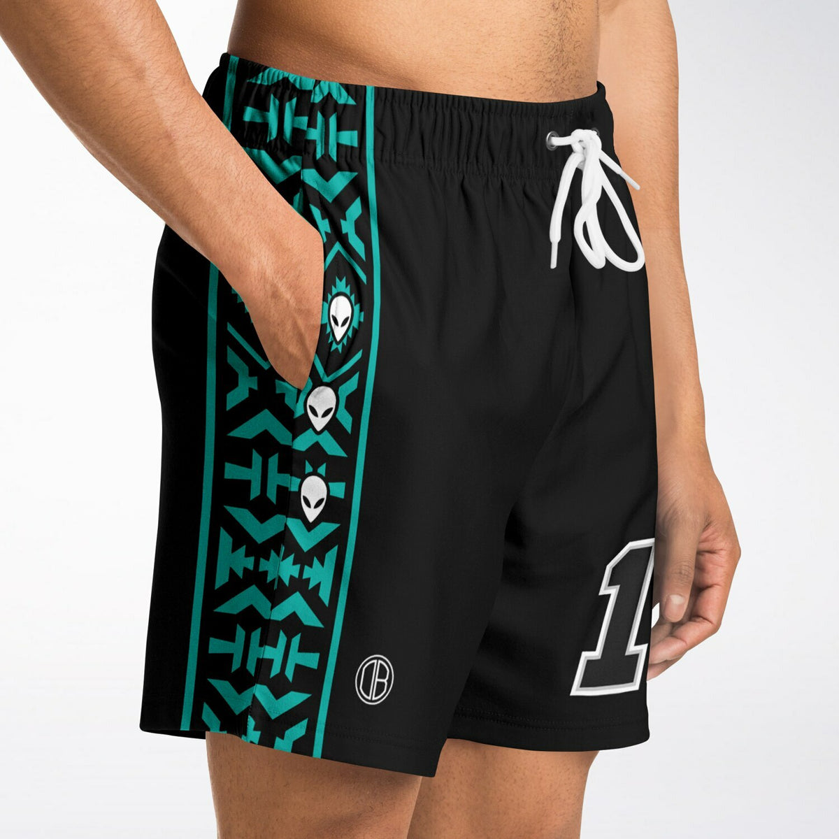 DearBBall Fashion Short - AL1EN Turquoise Numbered Edition