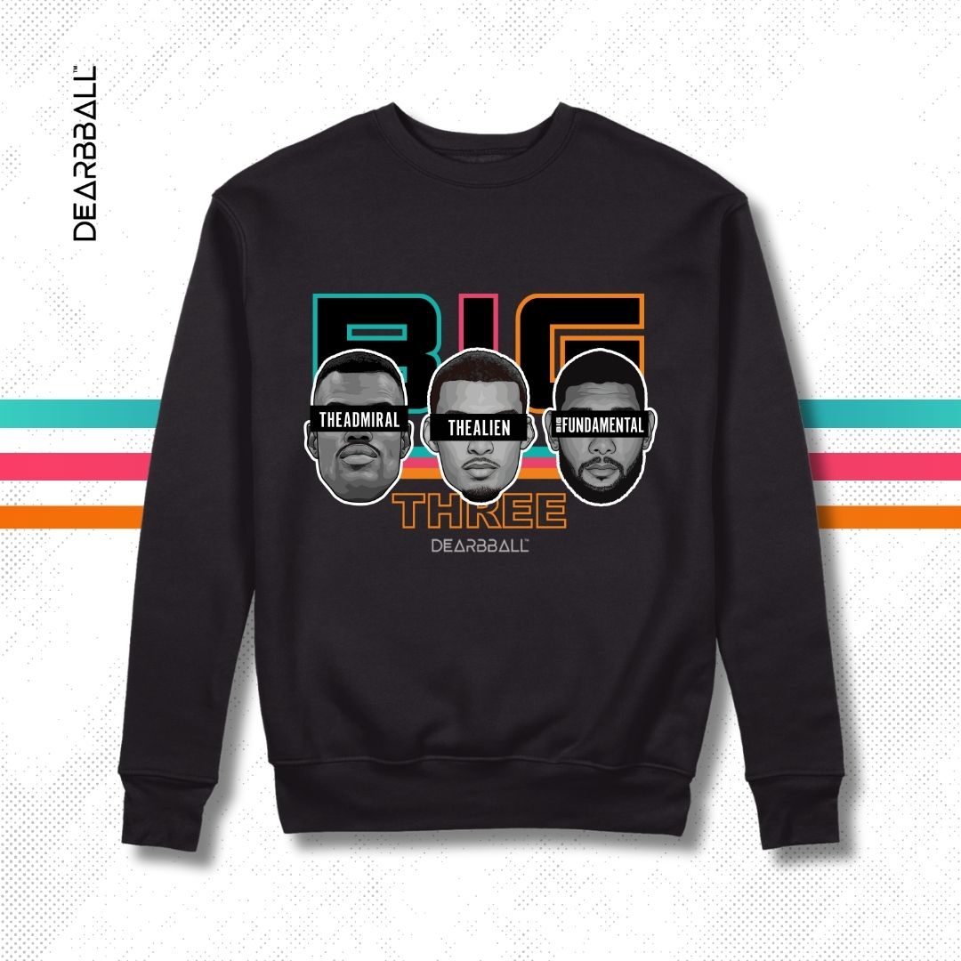 DearBBall SweatShirt - BIG 3 San Antonio Edition