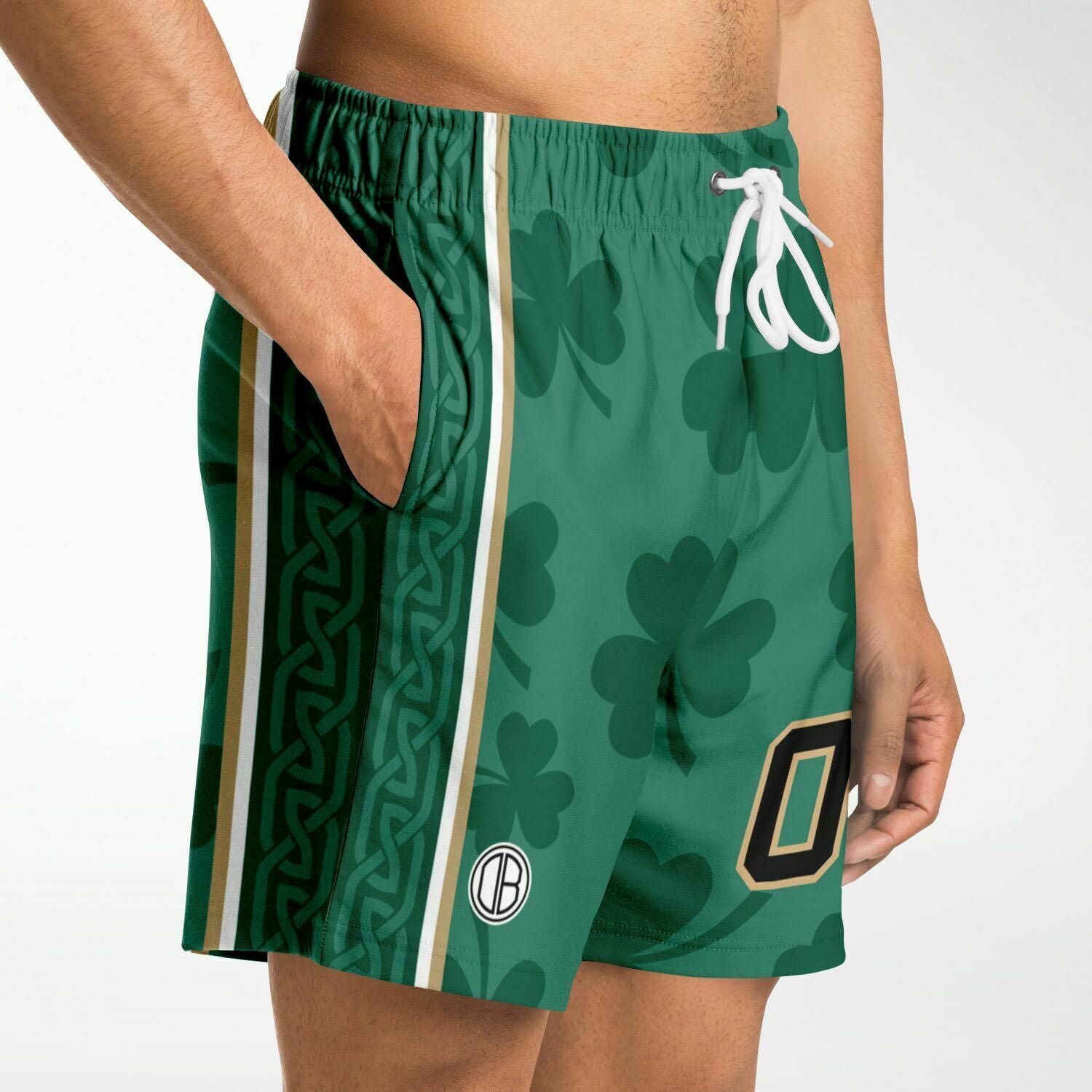 DearBBall Fashion Shorts - SMOOTH 0 Clovers Green Edition