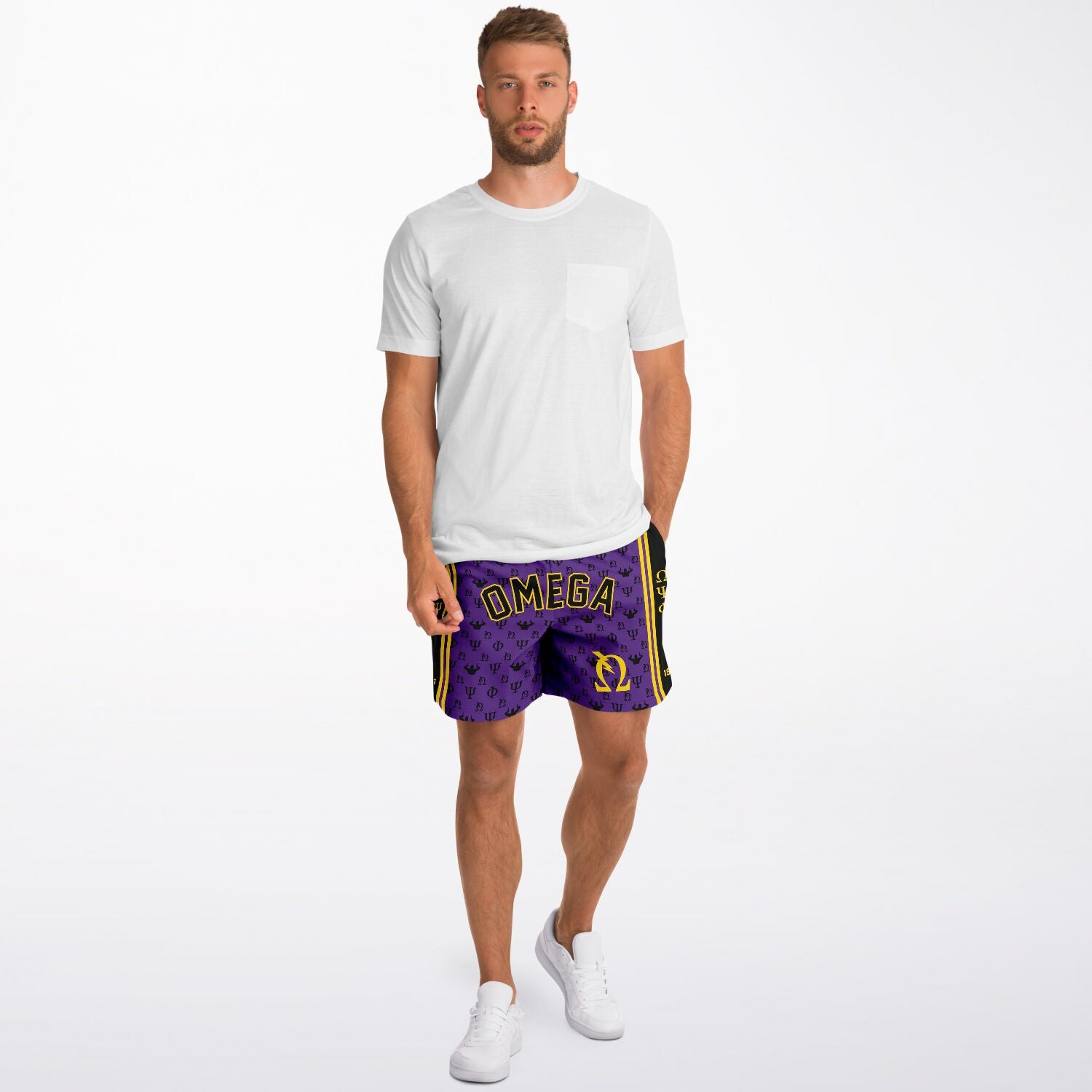 DearBBall Fashion Shorts - OMEGA Pattern Edition