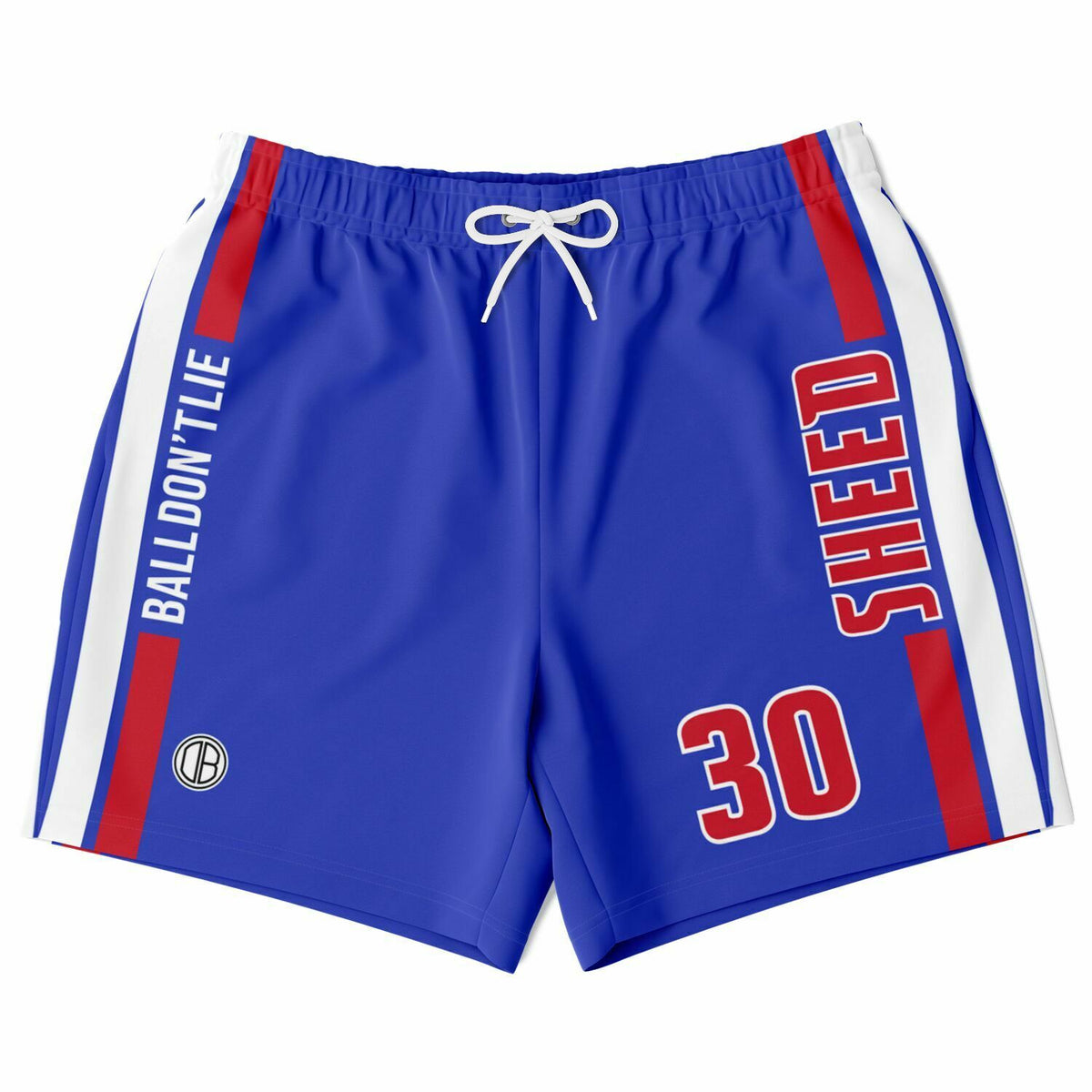 DearBBall Fashion Shorts - BallDontLie Detroit 30-utgave