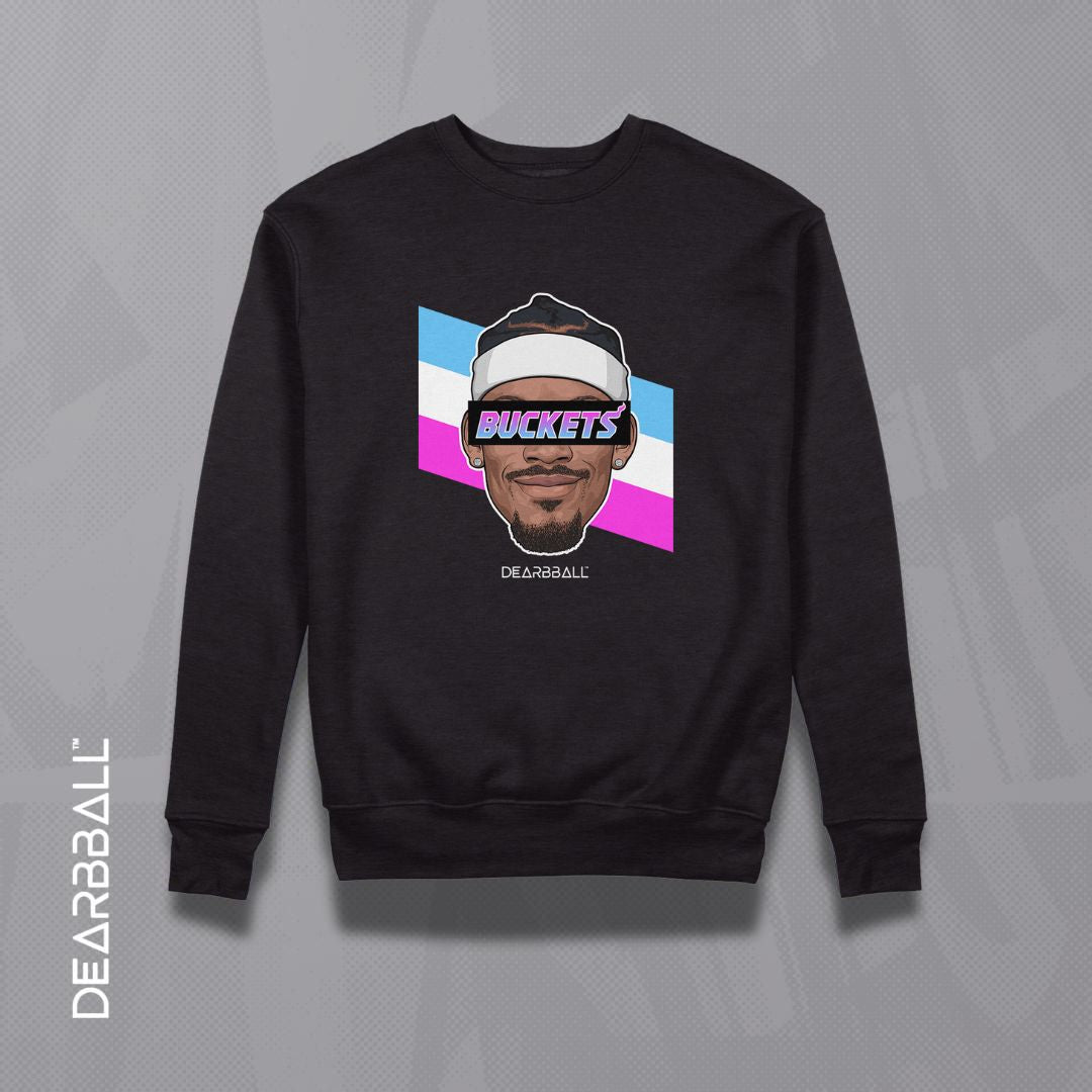 DearBBall Sweat - BUCKETS Vice City Stripes Edition