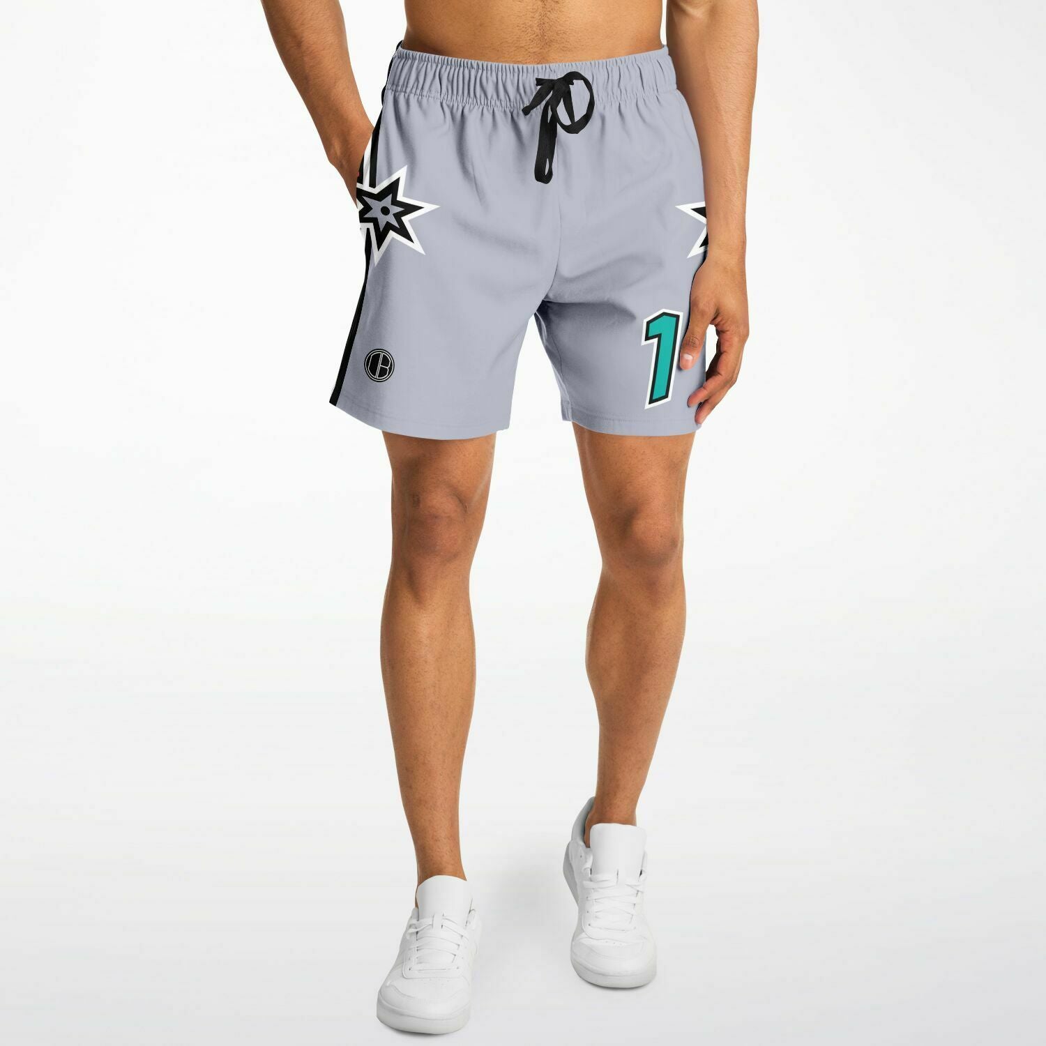 Pantalón Corto DearBBall Fashion - Edición Limitada San Antonio Gris