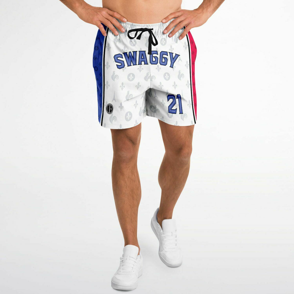 DearBBall Fashion Short - SWAGGY France Royauté White Edition 