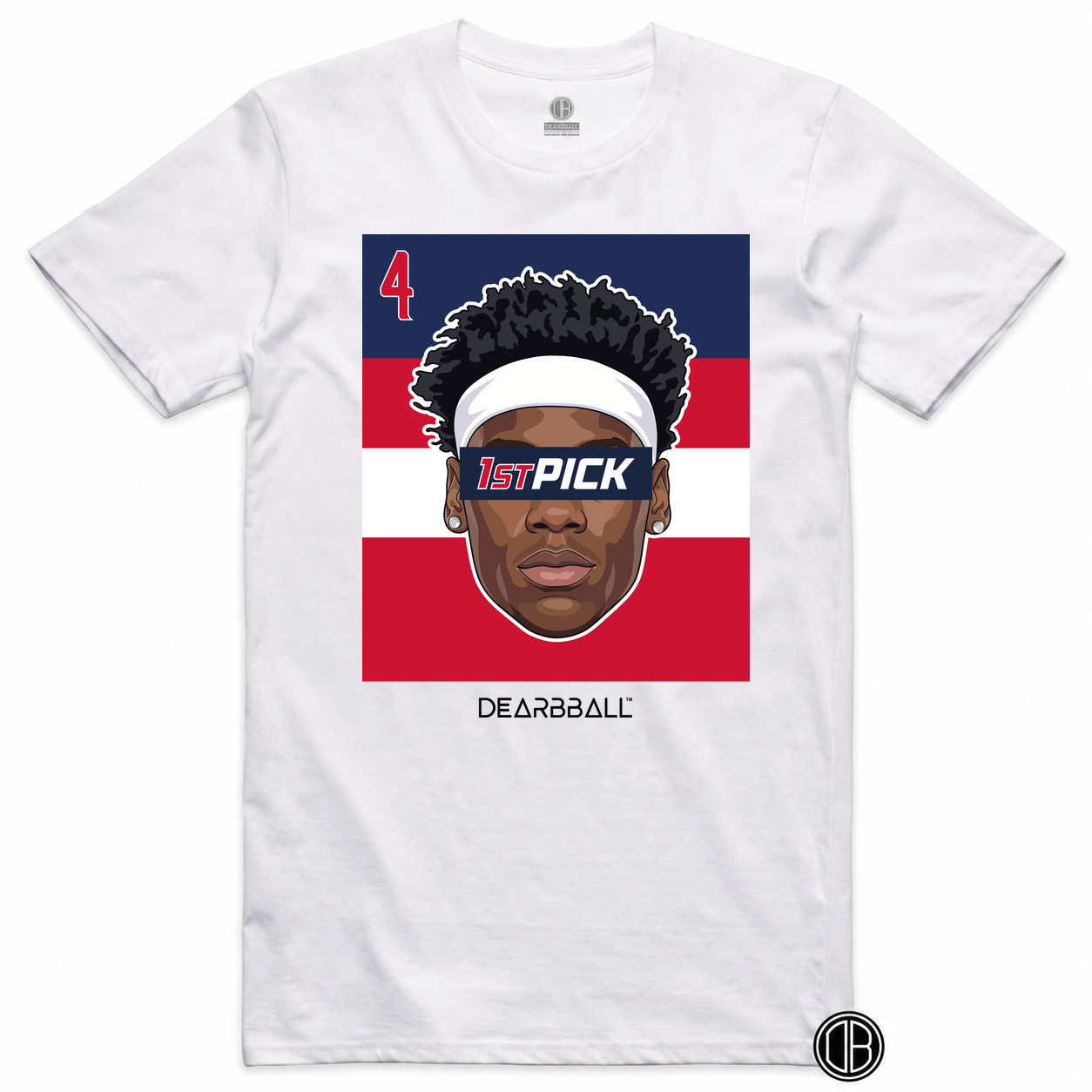 DearBBall T-Shirt - 1stPICK AJ Washington Edition