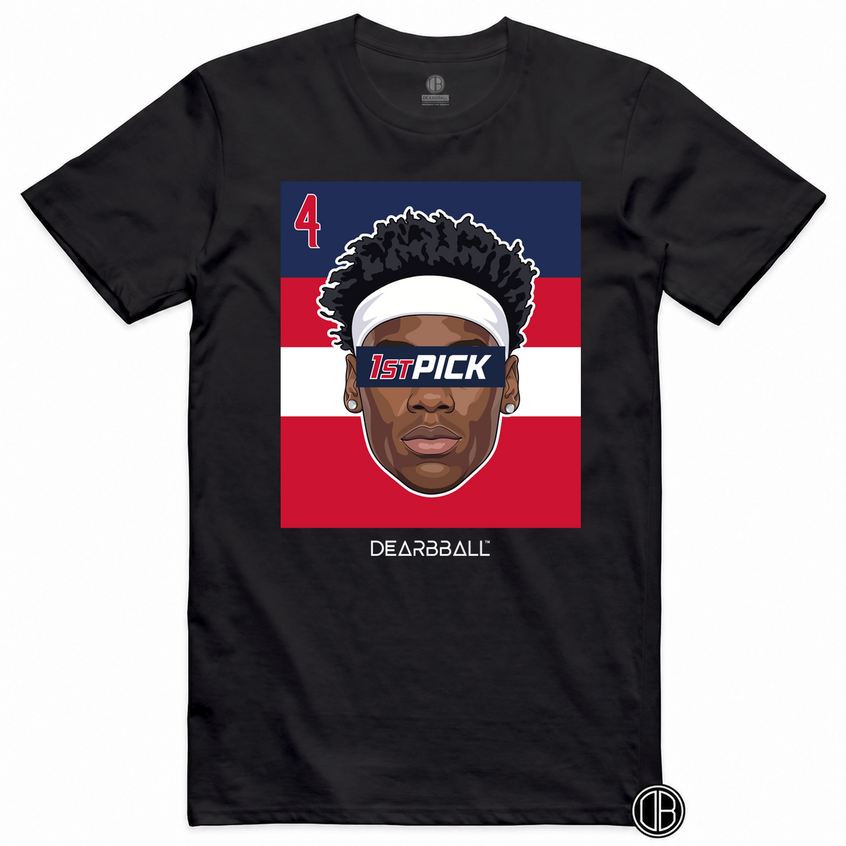 DearBBall T-Shirt - 1stPICK AJ Washington Edition