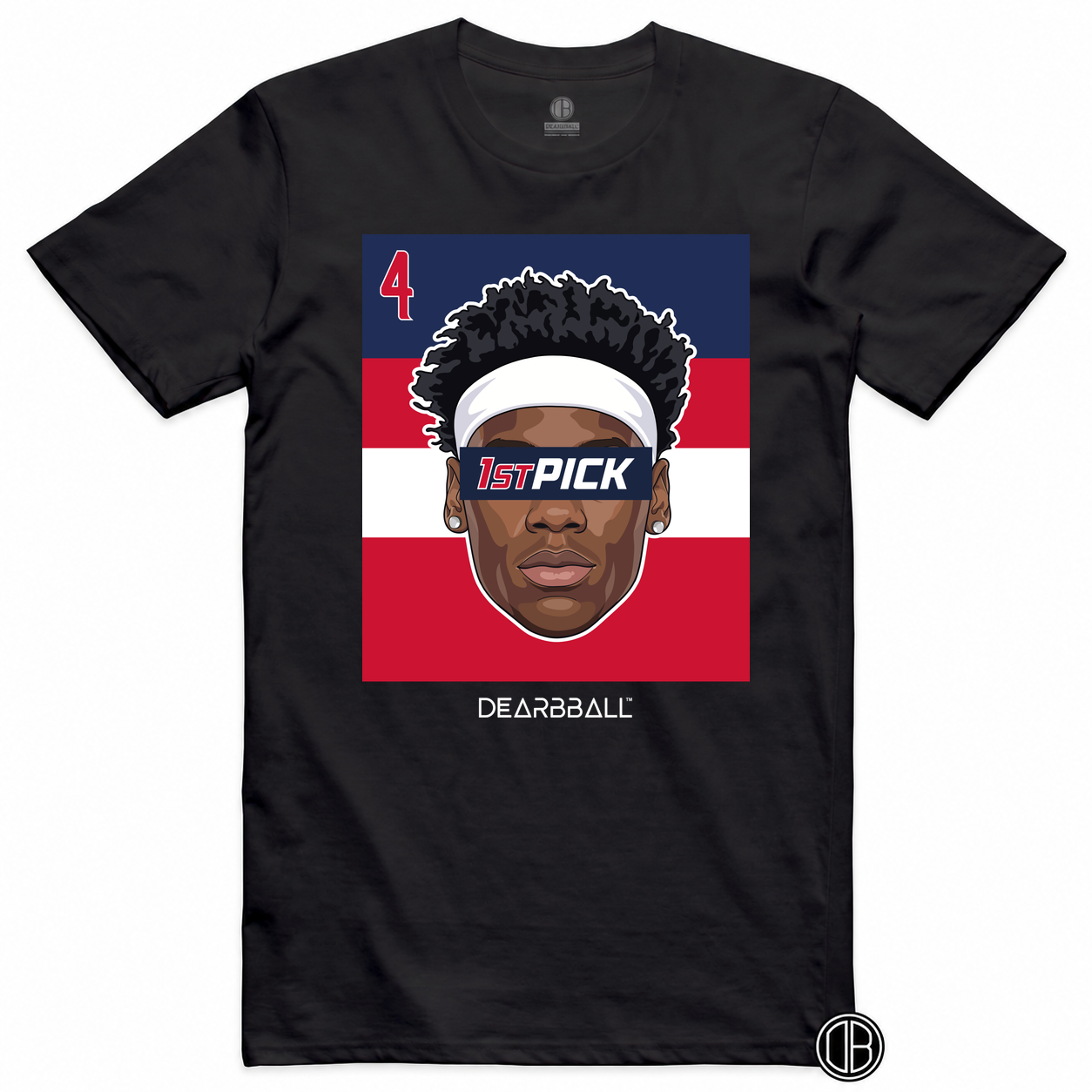DearBBall T-Shirt - 1stPICK AJ Washington Edition