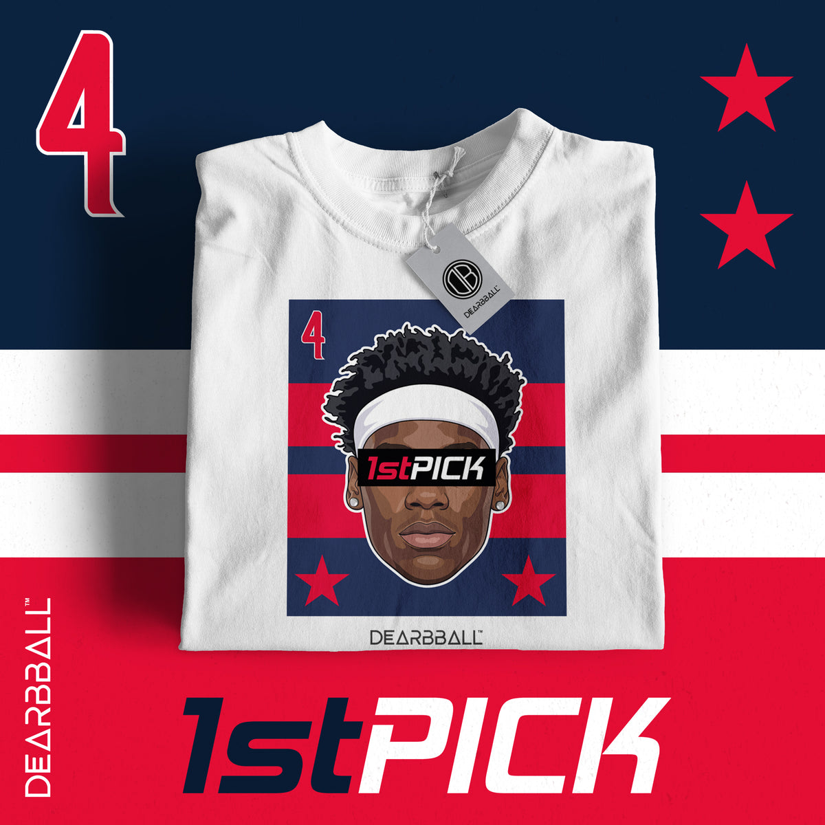 DearBBall T-Shirt - 1stPICK AJ WAS State Edition