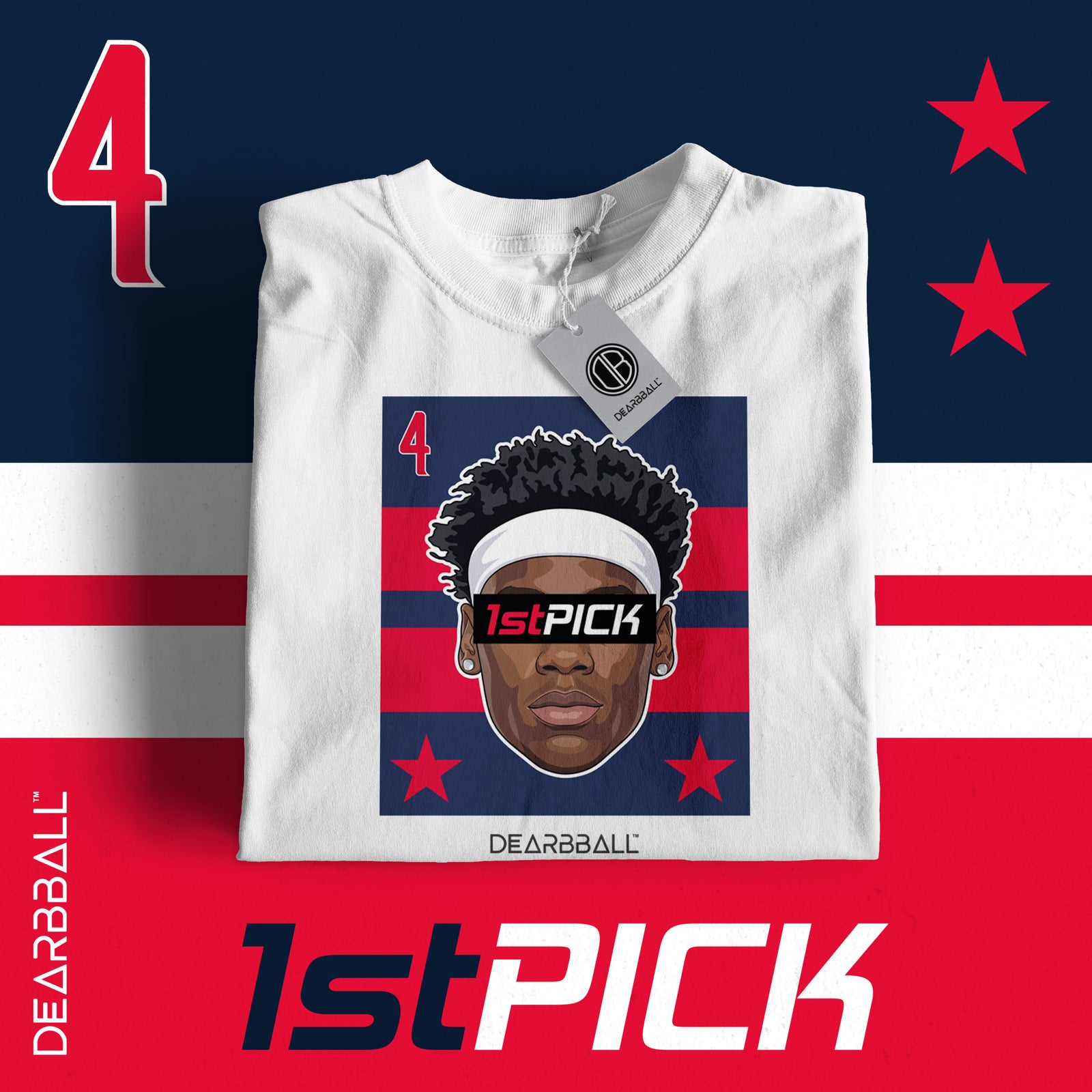DearBBall T-Shirt - 1stPICK AJ WAS State Edition