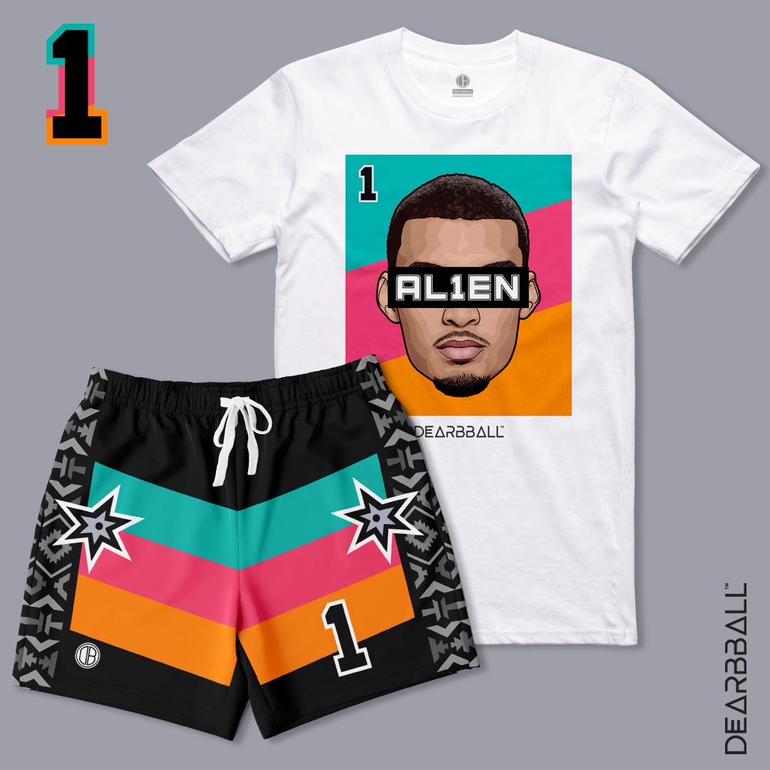 DearBBall Ensemble Short T-Shirt - AL1EN Fiesta Edition