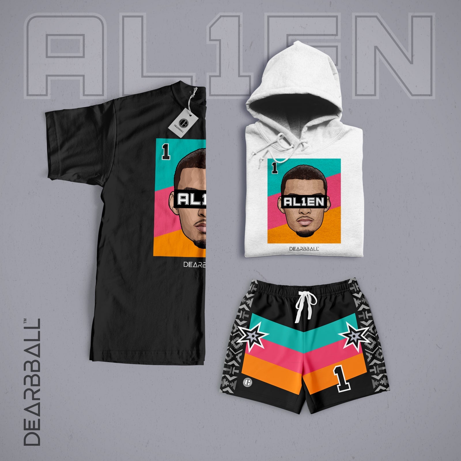 DearBBall T-Shirt - AL1EN Fiesta Edition