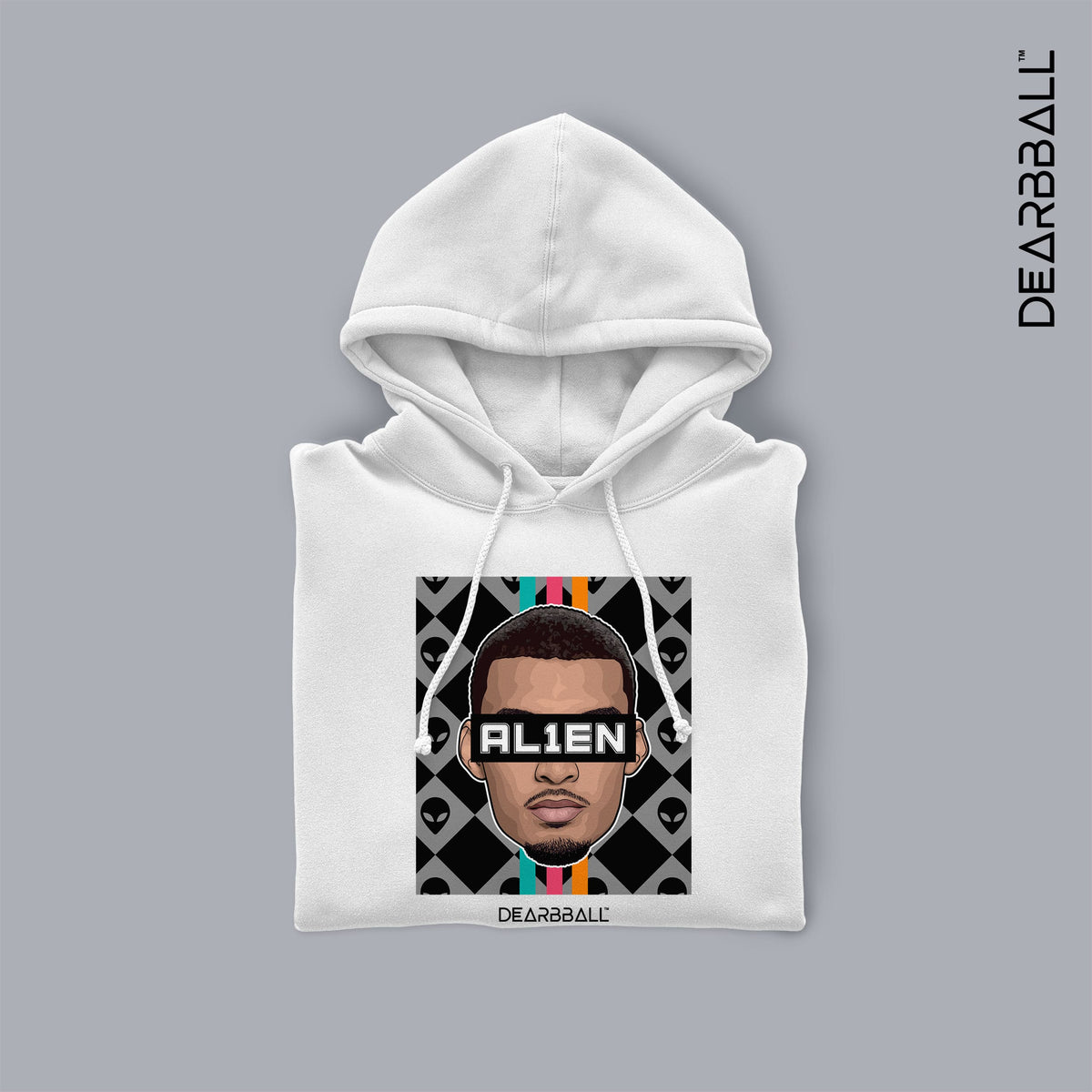 DearBBall Sudadera con Capucha - Edición AL1EN Fiesta
