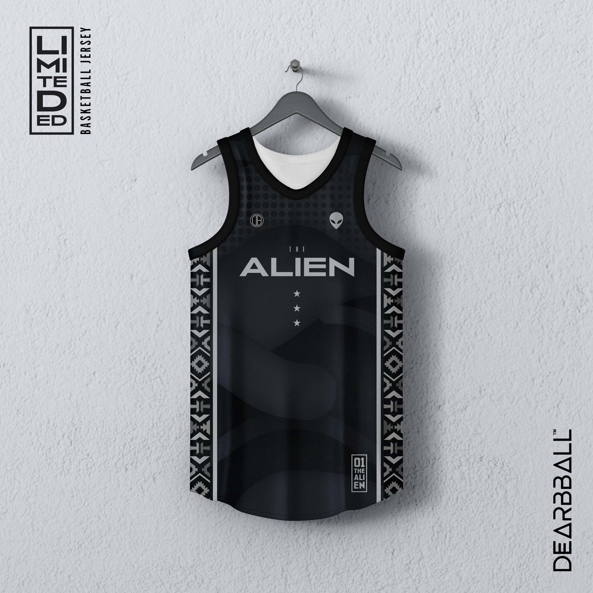 DearBBall Maillot - ALIEN 1 Silver Edition