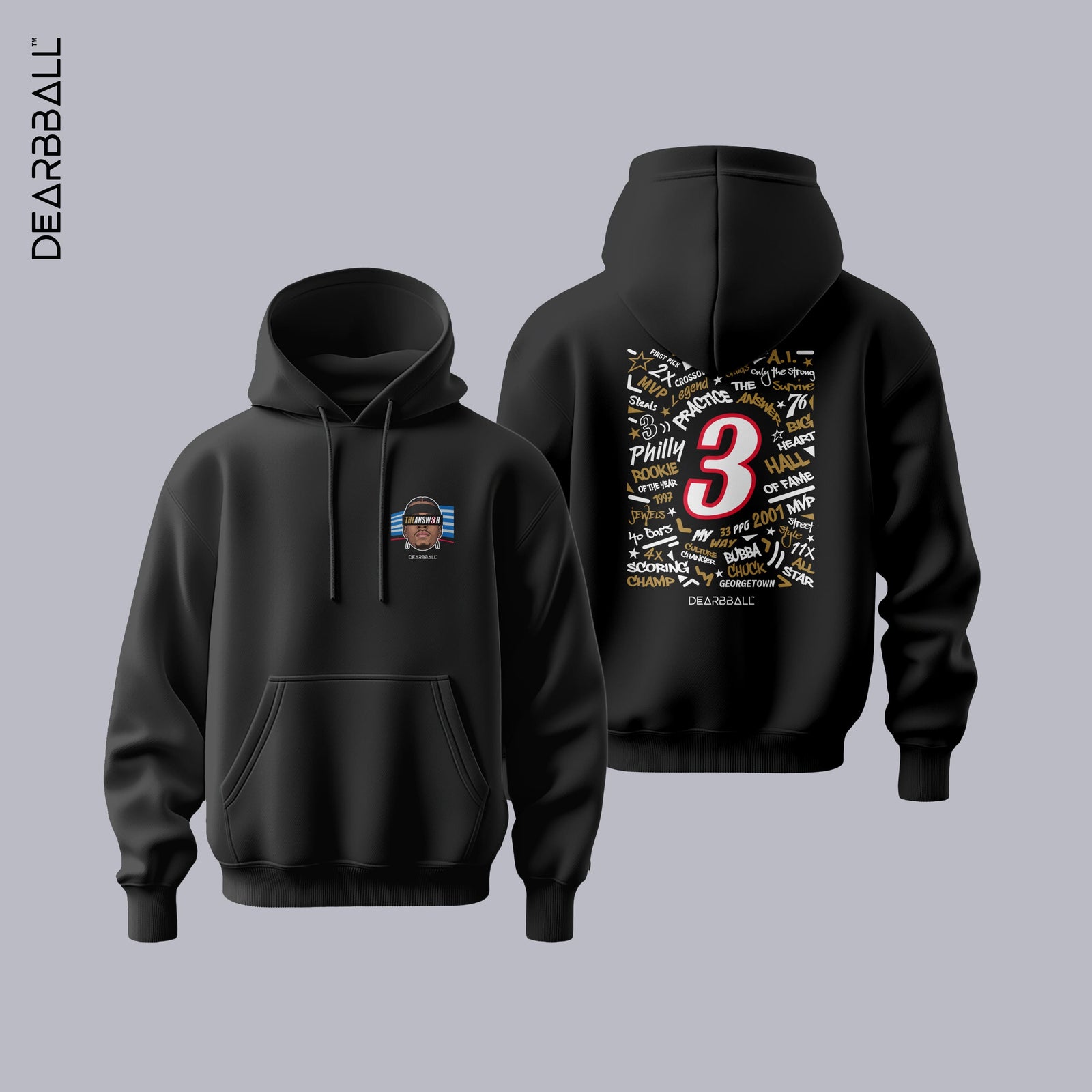 DearBBall Hoodie Premium - TheAnswer 3 Words Matter Edition