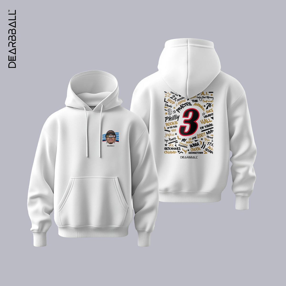 DearBBall Hoodie Premium - TheAnswer 3 Words Matter Edition