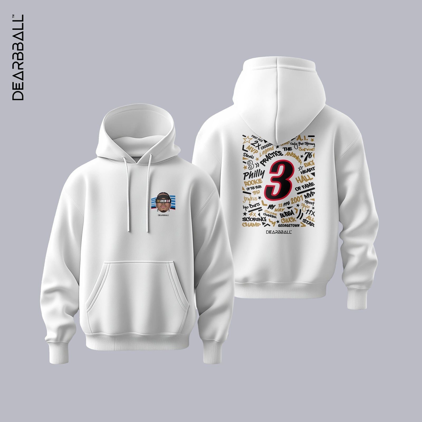 DearBBall Premium Hoodie - TheAnswer 3 Words Matter Edition