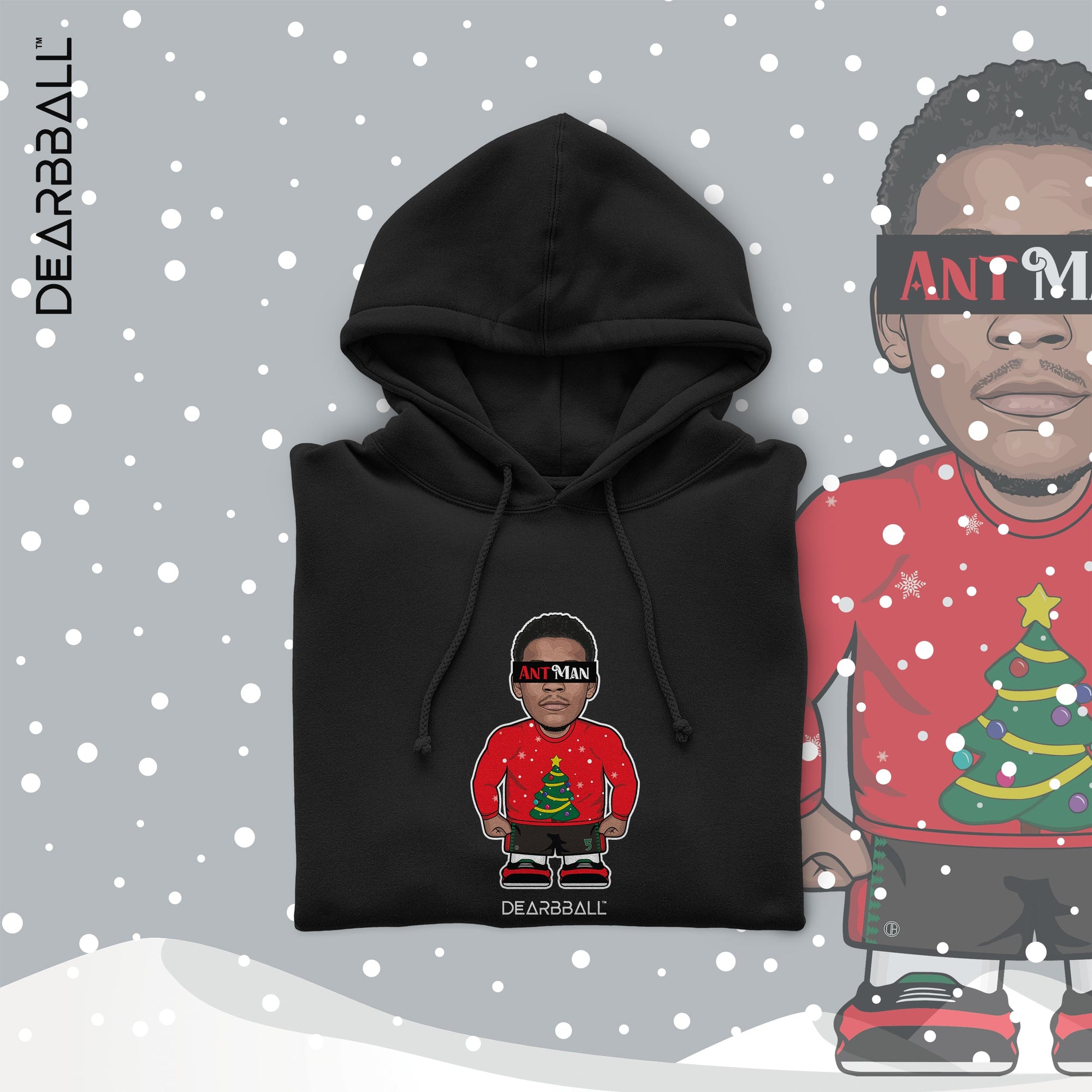 DearBBall Sweat à Capuche - ANT-MAN The Santa Dunker