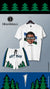 DearBBall Short T-Shirt Set - ANT-MAN Throwback White Edition 