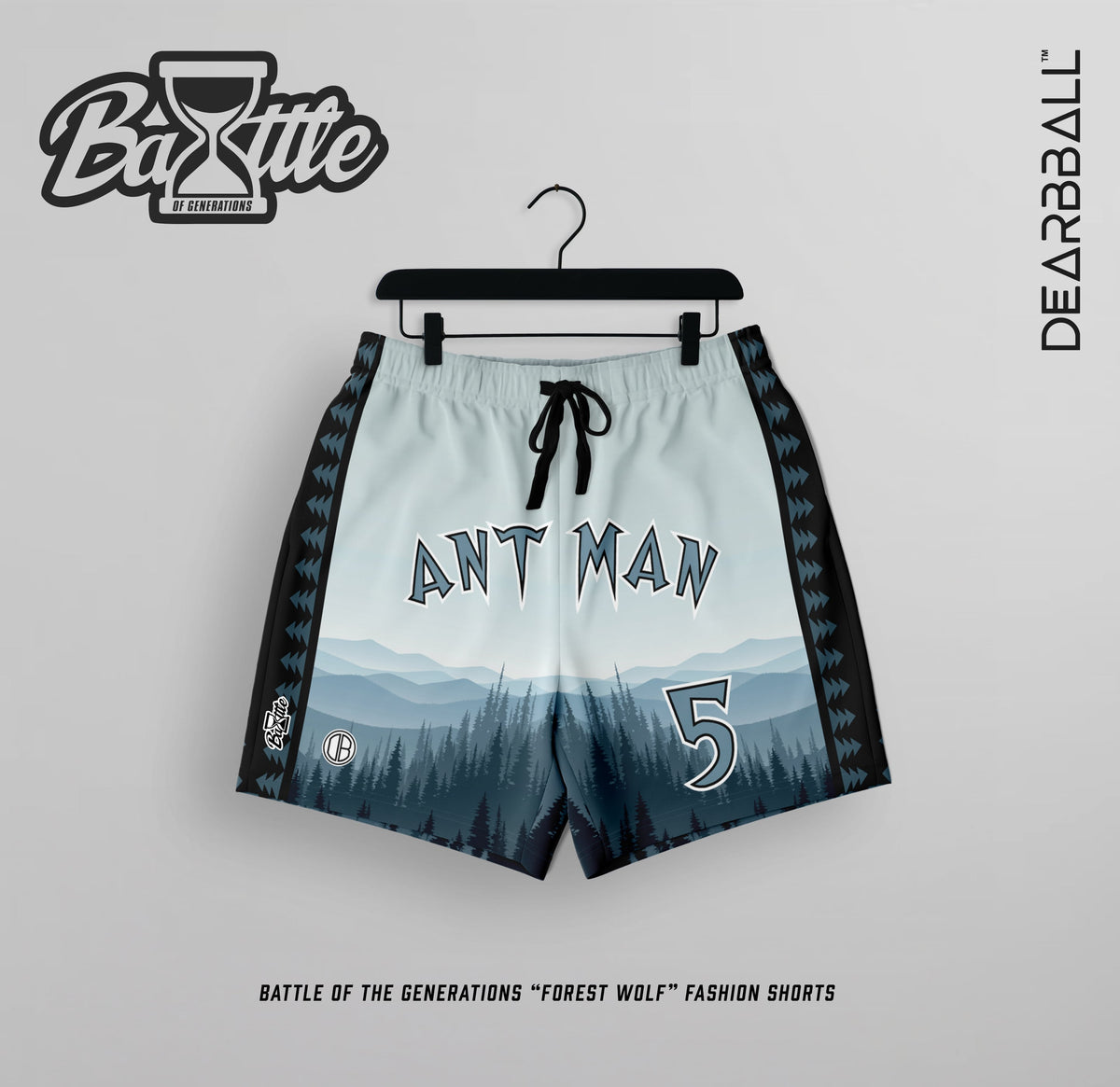 DearBBall Ensemble Short T-Shirt - ANT-MAN BOG Premium Edition