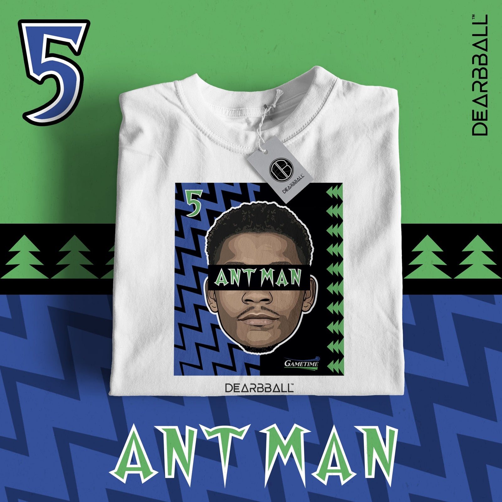 DearBBall T-Shirt - ANT-MAN GameTIME Edition