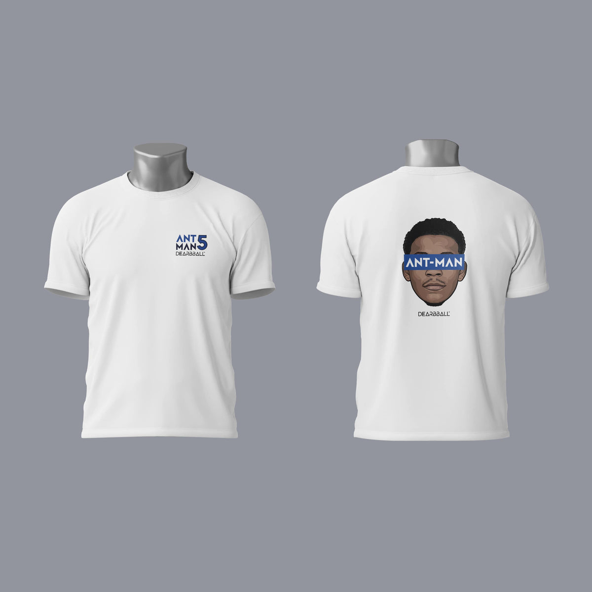 DearBBall T-Shirt - Ant-Man Embroidered Patch Premium Edition