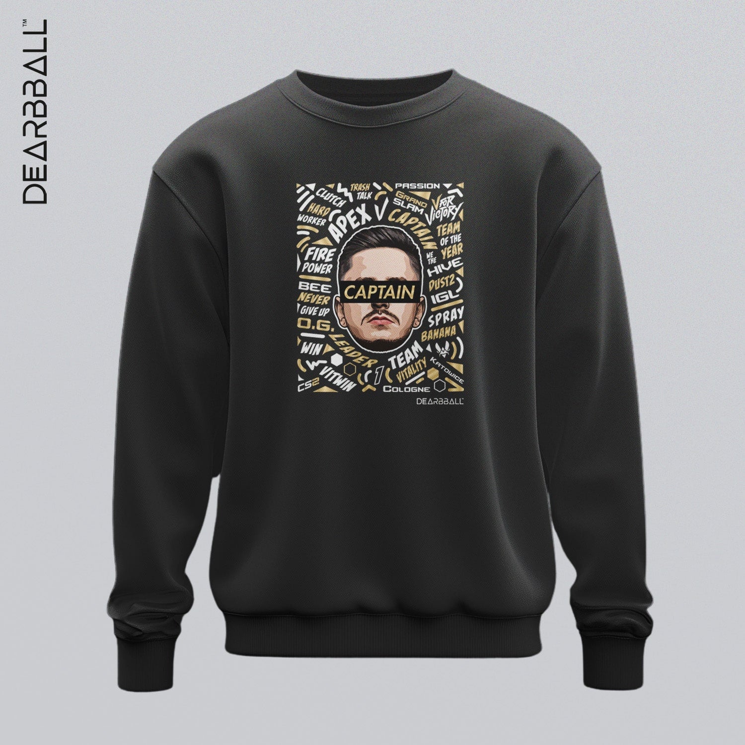 Sweatshirt DearBBall - VITALITY APEX CAPTAIN Words Matter