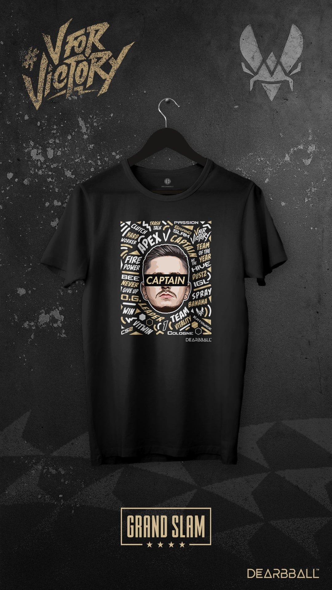 Pack 2 T-Shirts Vitality - CAPTAIN x KING