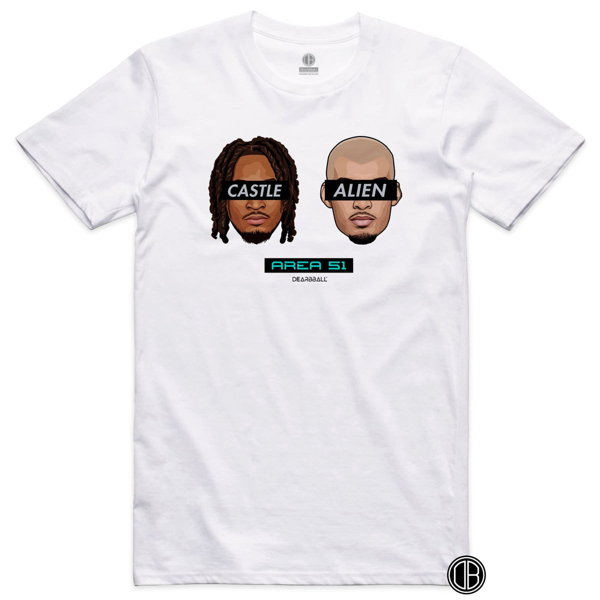 🔒 DearBBall T-Shirt - AREA 51 Alien Edition