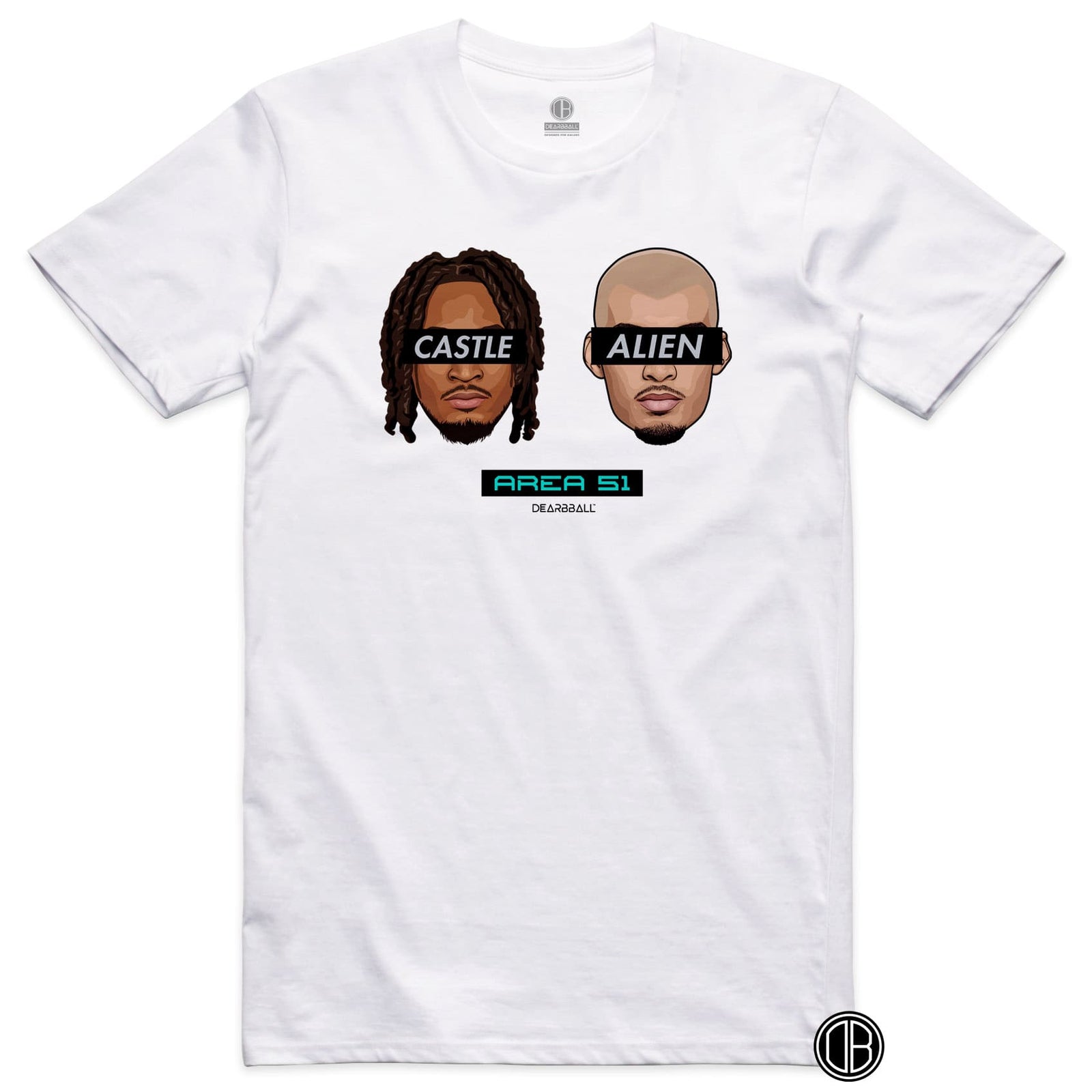 🔒 DearBBall T-Shirt - AREA 51 Alien Edition