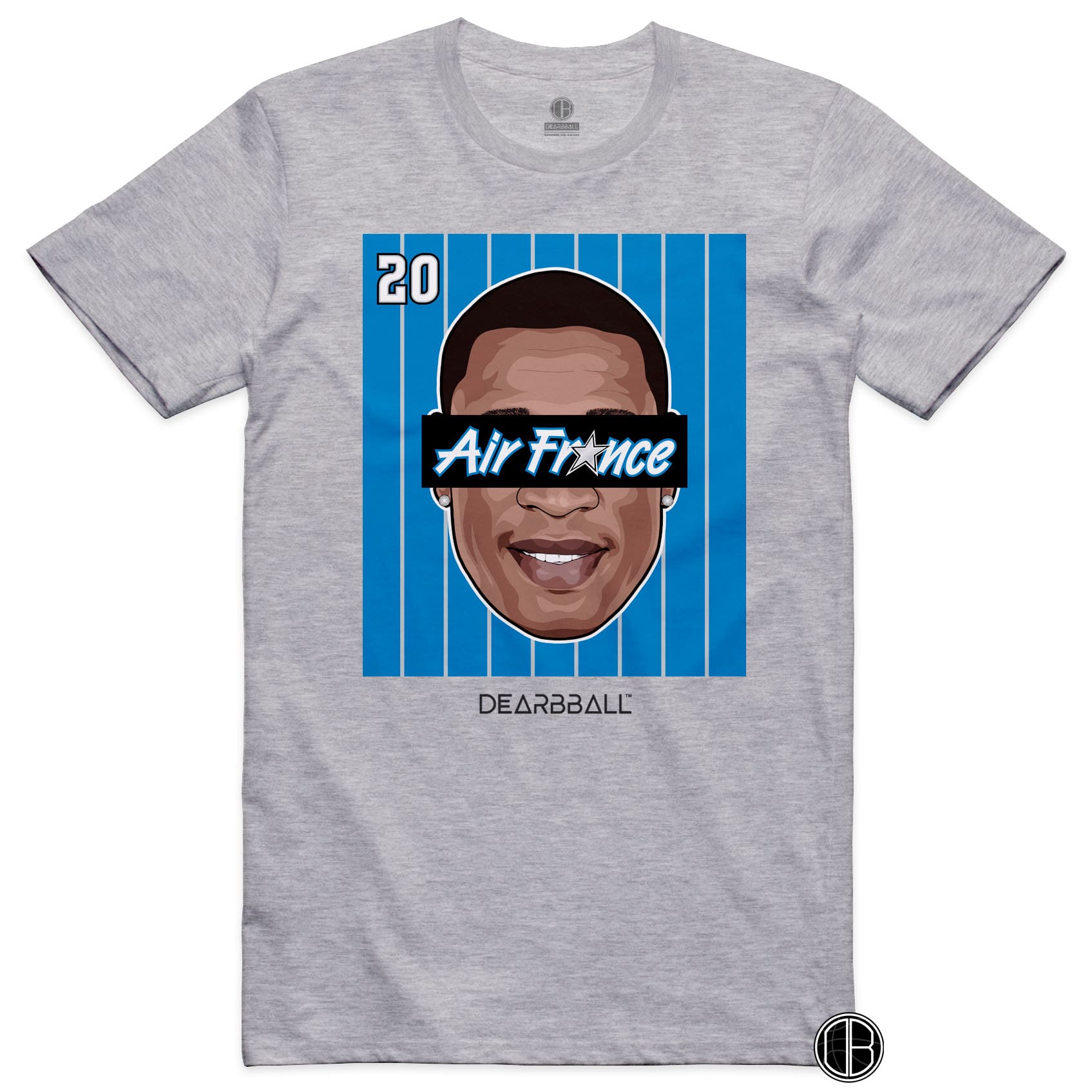 DearBBall T-Shirt - AirFrance 20 Orlando Throwback Edition