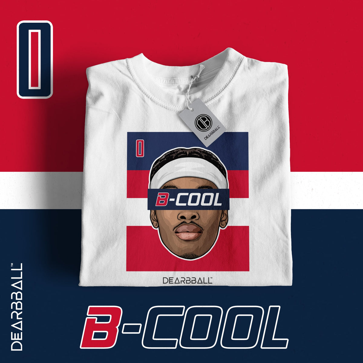 DearBBall T-skjorte - B-COOL Washington Edition
