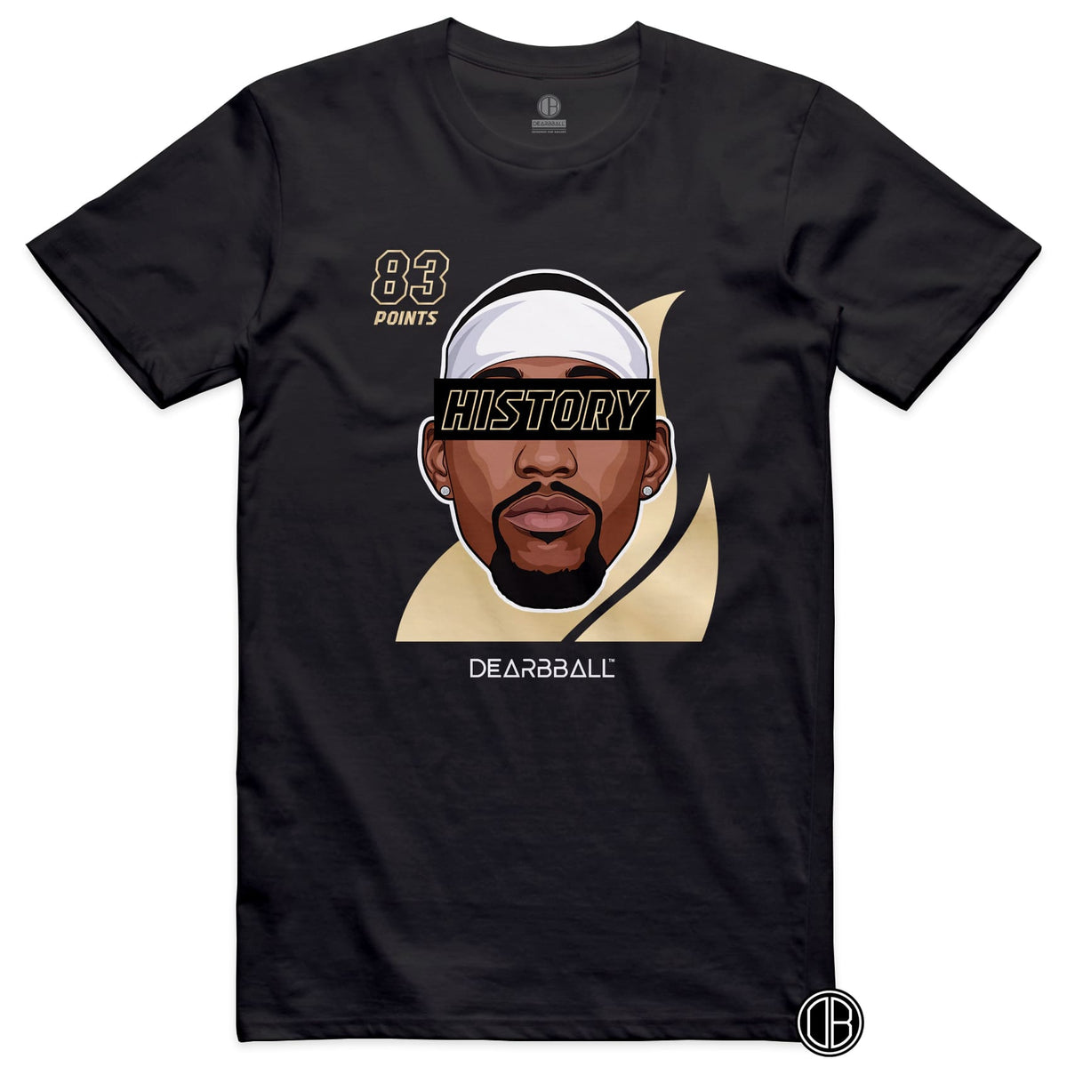 DearBBall T-Shirt - BAM 83 pts History Record Edition