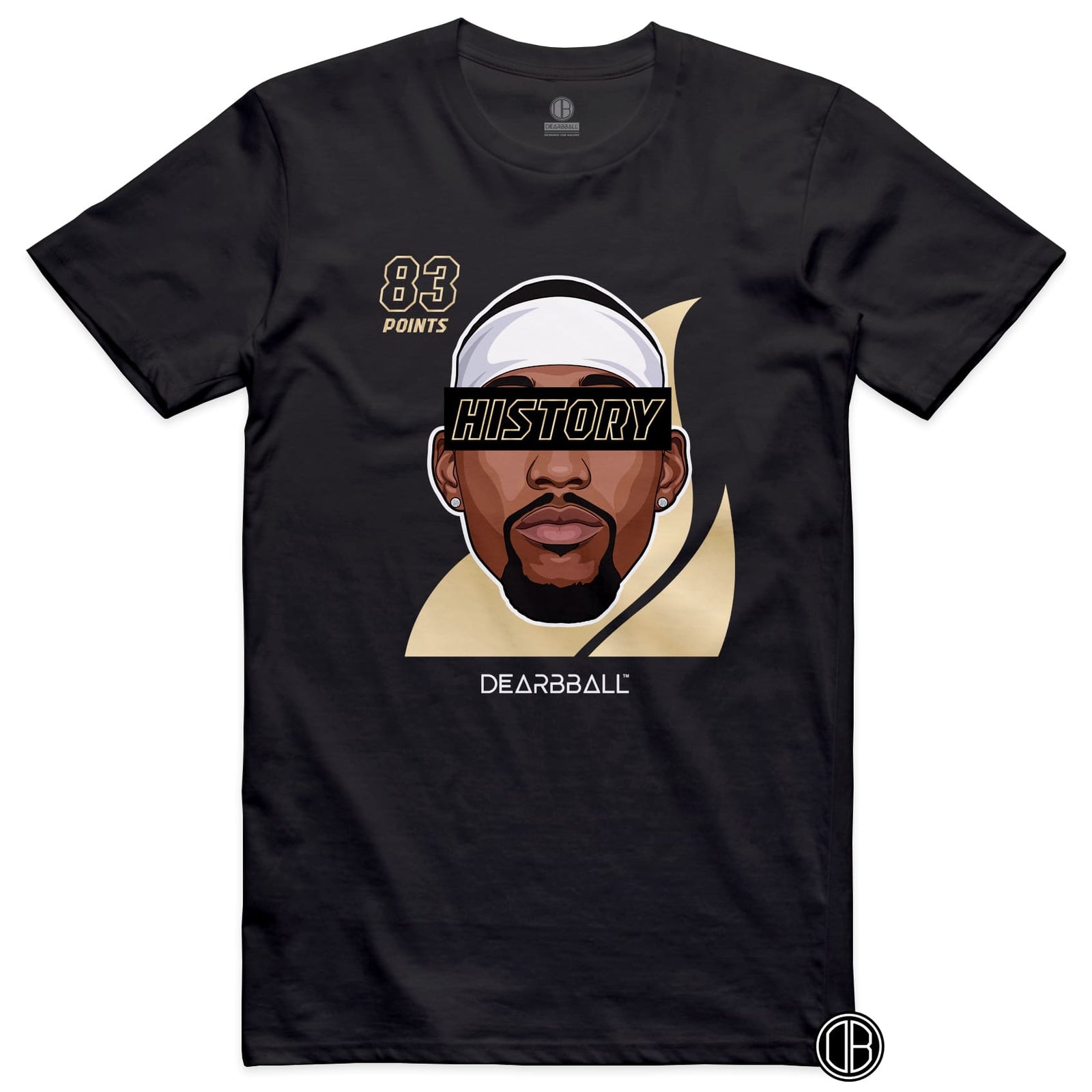 DearBBall T-Shirt - BAM 83 pts Edição Recorde Histórico
