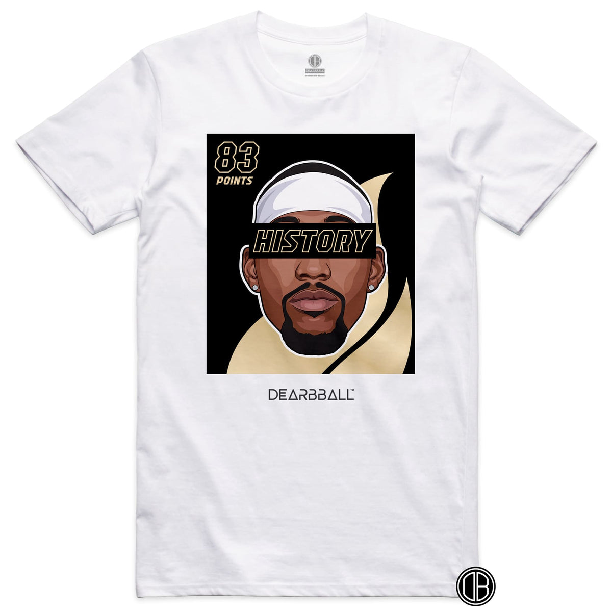 DearBBall T-Shirt - BAM 83 pts History Record Edition