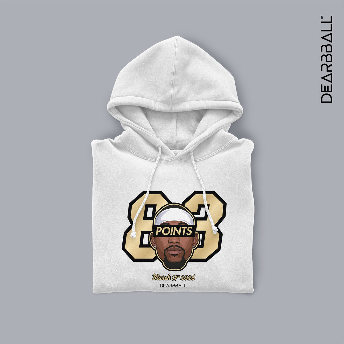 DearBBall Sweat à Capuche - BAM 83 pts Record Edition
