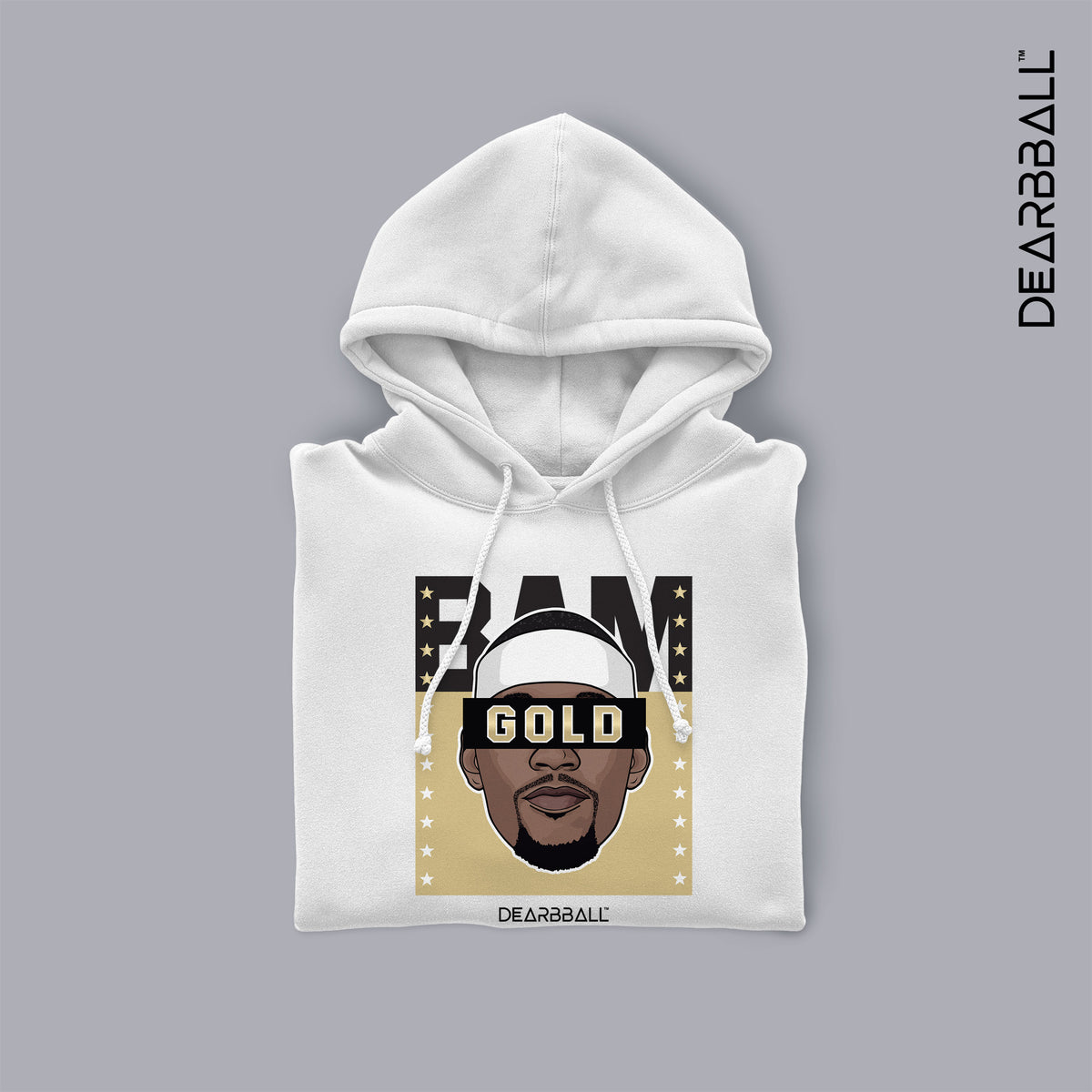 DearBBall Sweat à Capuche - BAM Gold Edition