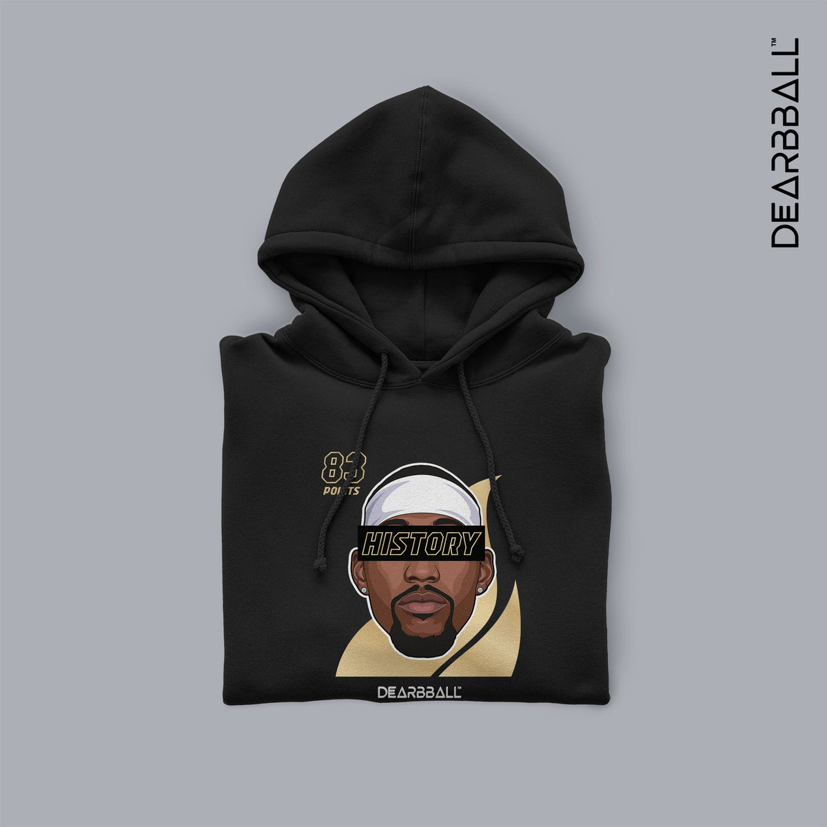 DearBBall Sweat à Capuche - BAM 83 pts History Record Edition