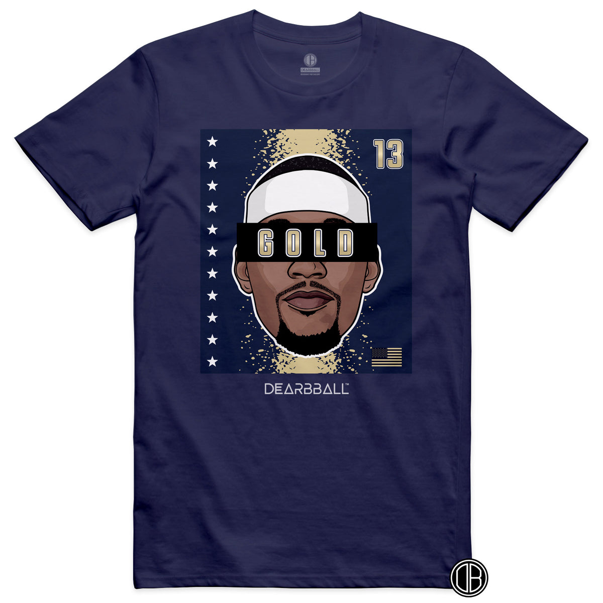 DearBBall T-Shirt - BAM Stars Gold Edition