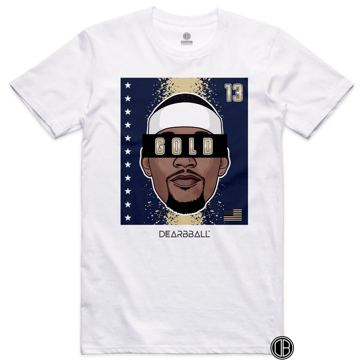 DearBBall T-Shirt - BAM Stars Gold Edition