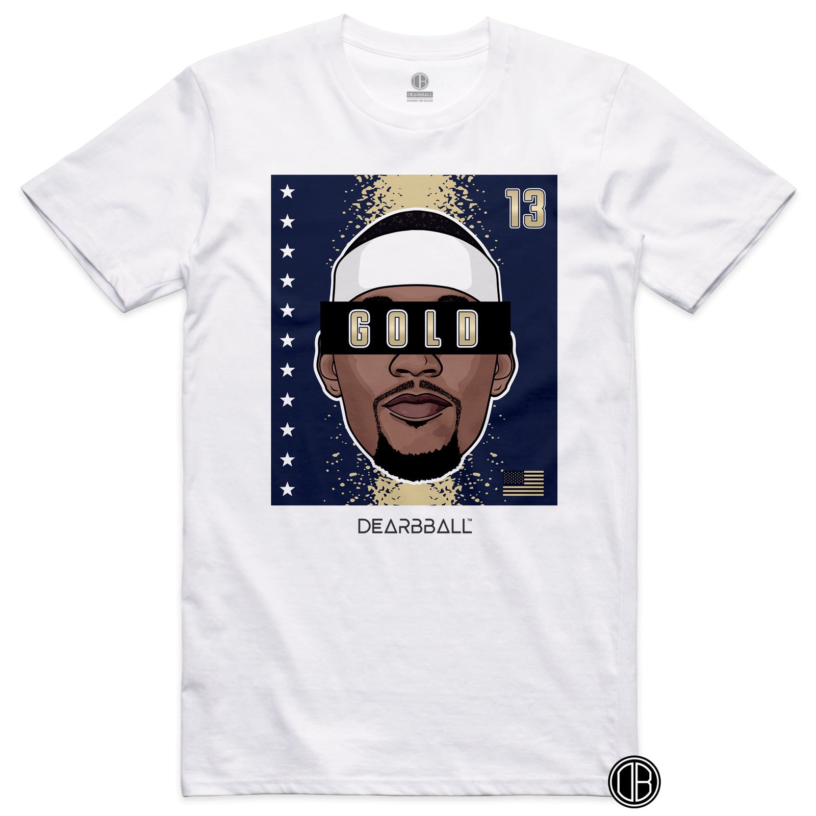 DearBBall T-Shirt - BAM Stars Gold Edition