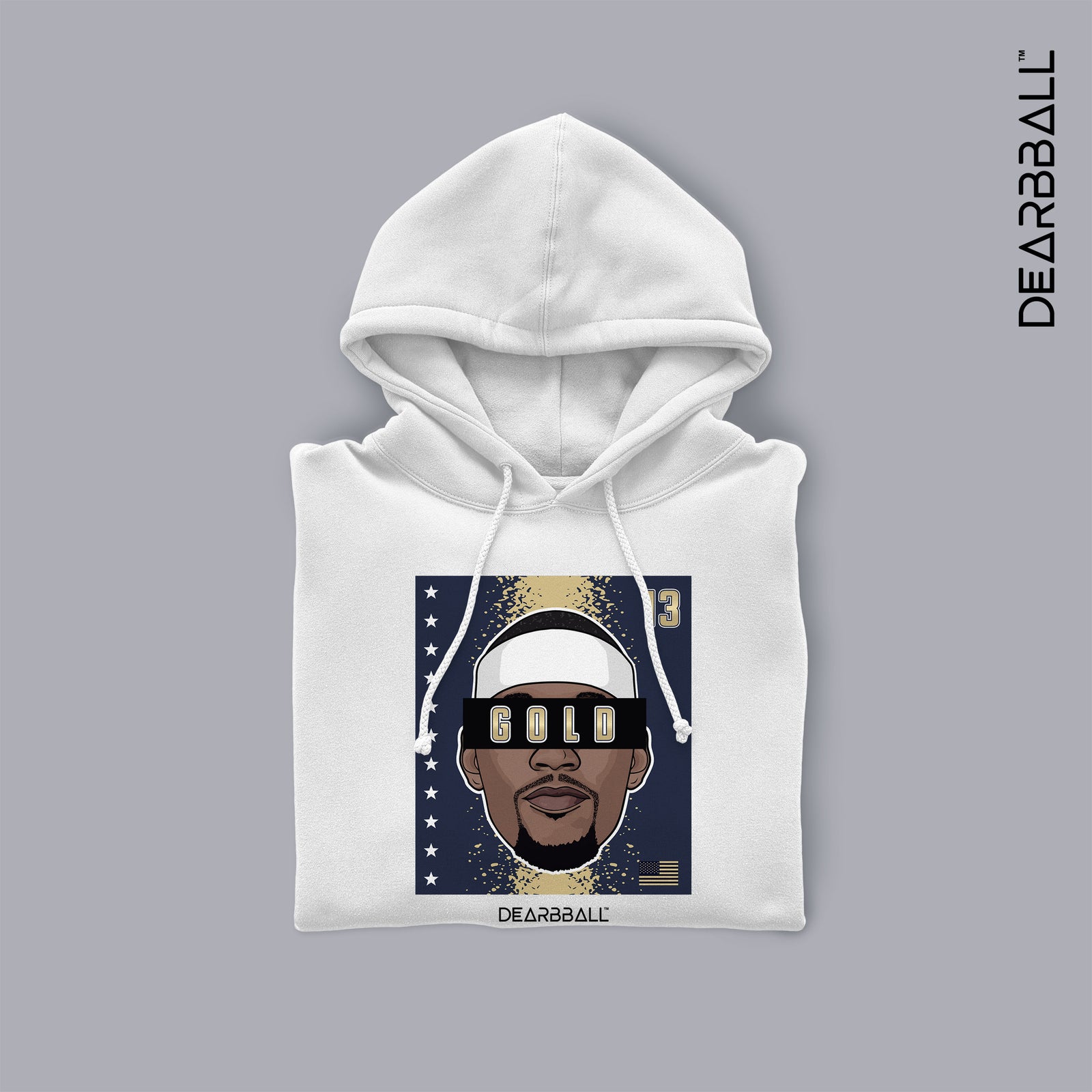 DearBBall Hoodie - BAM Stars Gold Edition