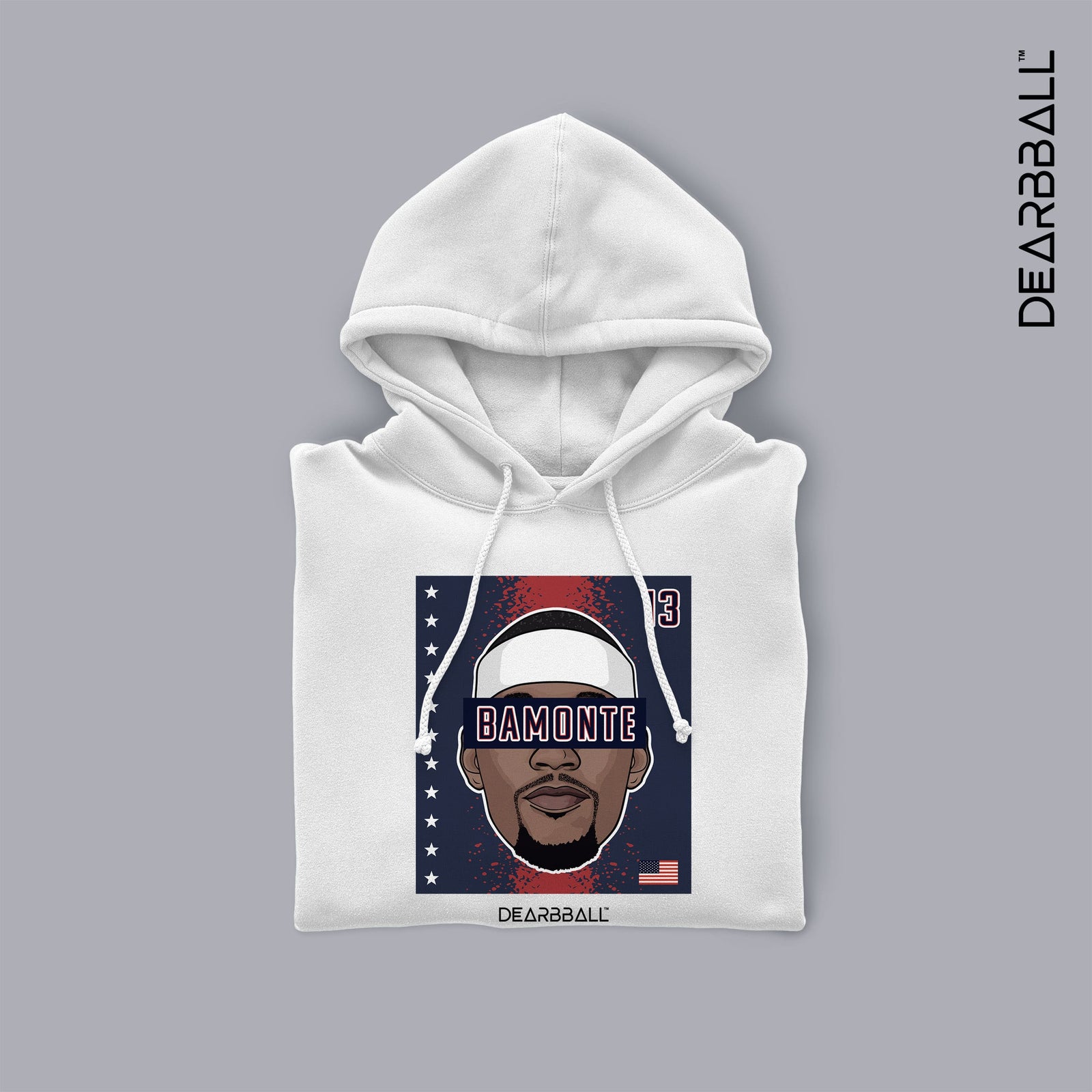 Felpa con Cappuccio DearBBall - BAMONTE USA Edition
